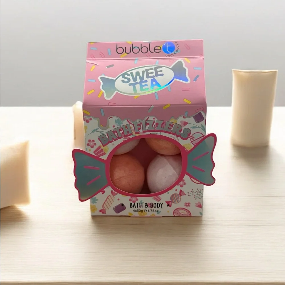New bath fizzers by bubble t